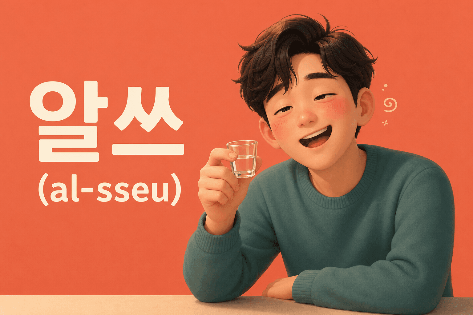 How to say “I’m a Lightweight” in Korean?