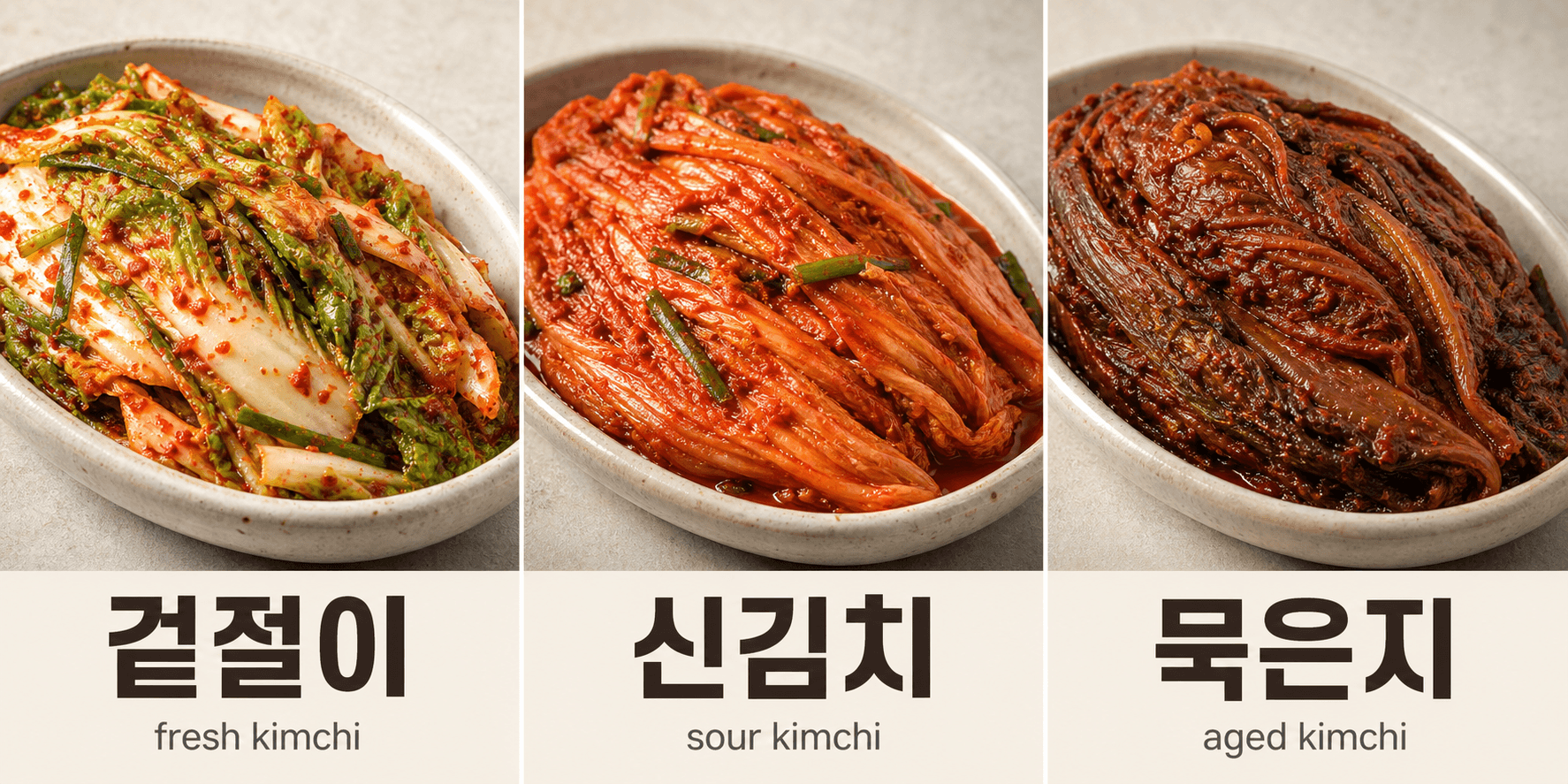 Sour, Aged, or Fresh? Learn 3 Korean Words for Kimchi